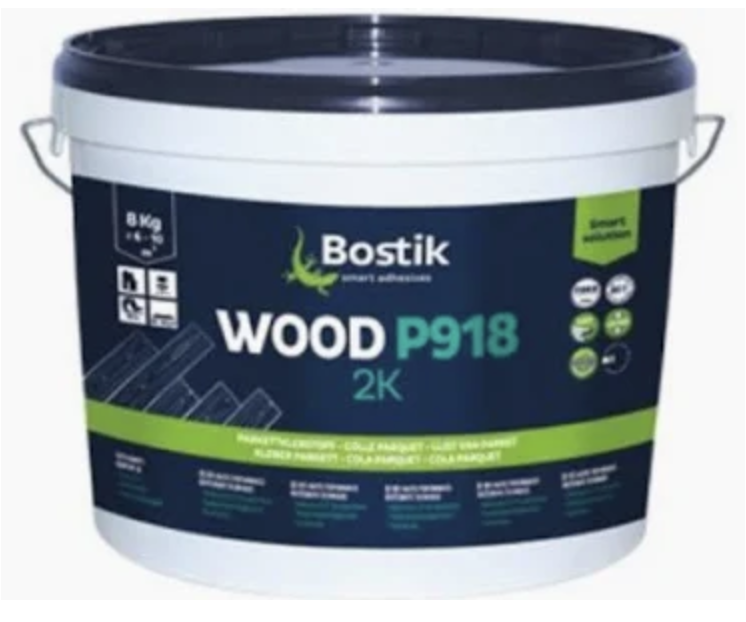 Клей для паркета Bostik Wood P918 2K 8 кг (27559039)