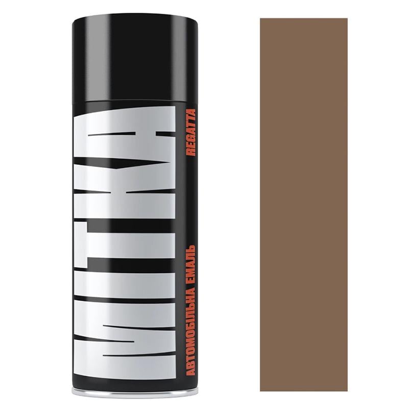 Эмаль автомобильная MITKA аэрозоль 400 мл 509 Темно-бежевая глянцевая - фото 1 Эмаль автомобильная MITKA аэрозоль 400 мл 509 Темно-бежевая глянцевая - фото 1