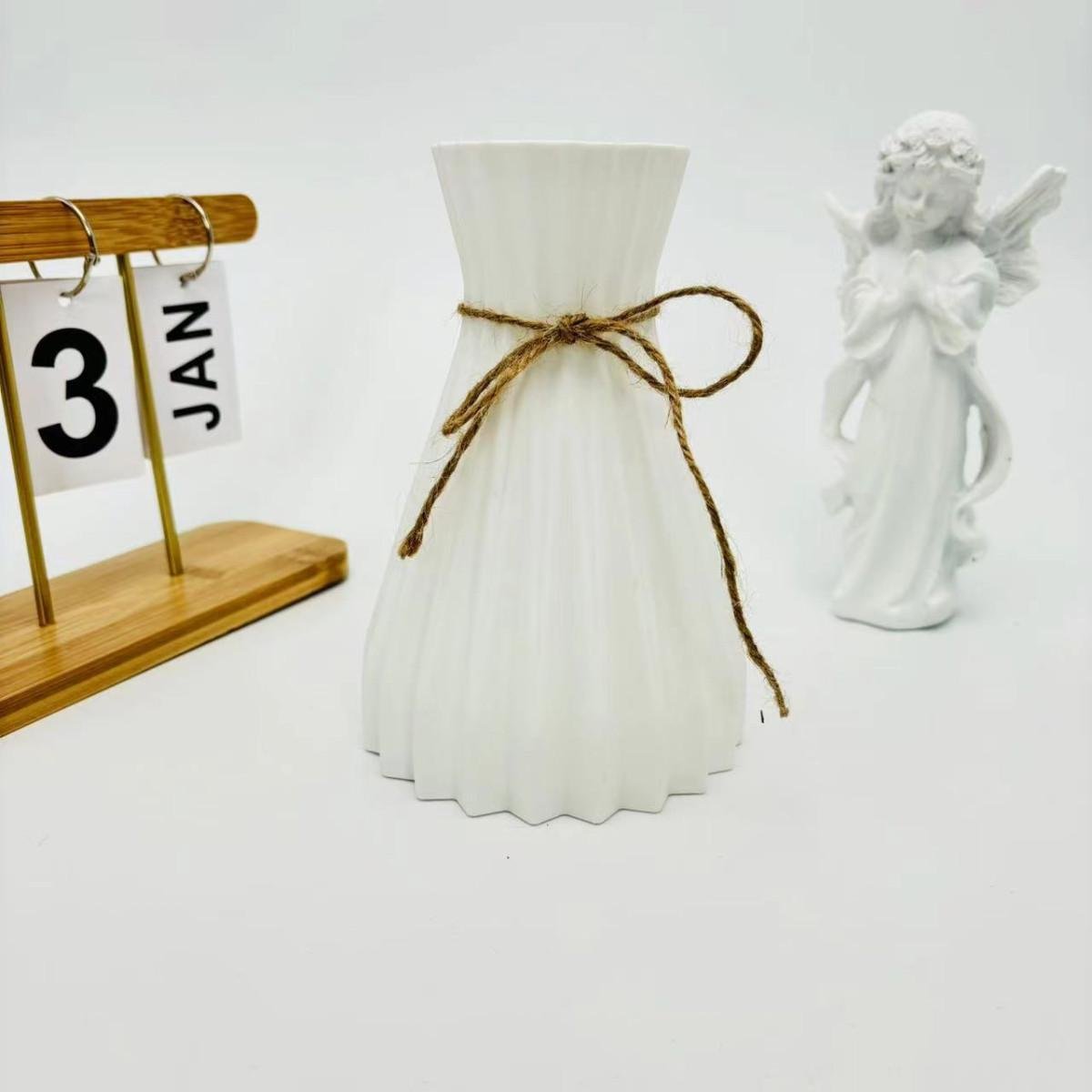 Ваза декоративна 14314 17х6 см Білий (4758825) Ваза декоративна 14314 17х6 см Білий (4758825)