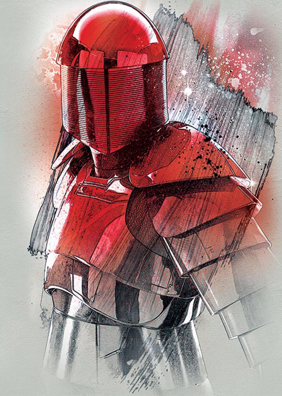 Картина постер Gee! Star Wars Зоряні воїни червоний штурмовик 40х60 см SW.09.002