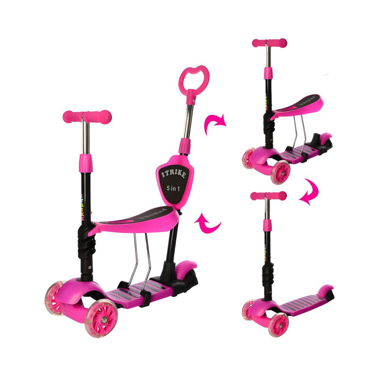 Самокат JR 3-026-P Рожевий - фото 2 Самокат JR 3-026-P Рожевий - фото 2