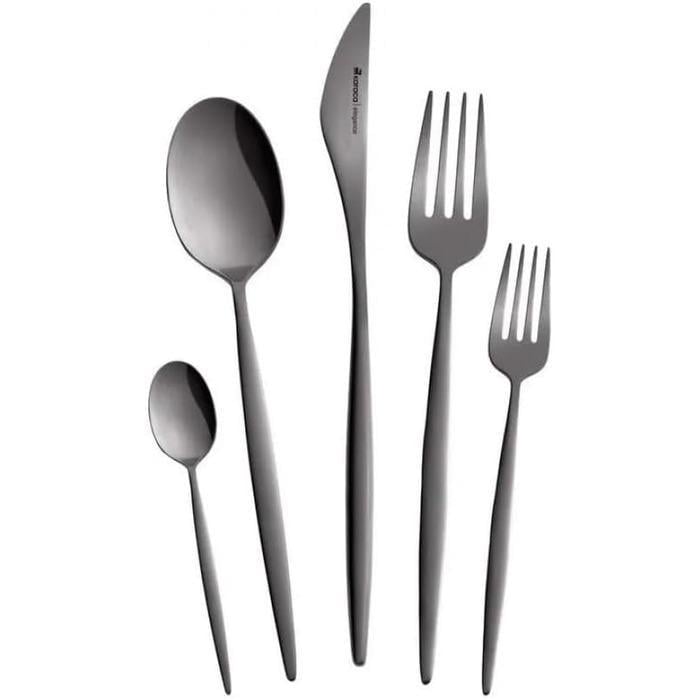 Набор столовых приборов Karaca Tivoli 30 пр. Matte Black