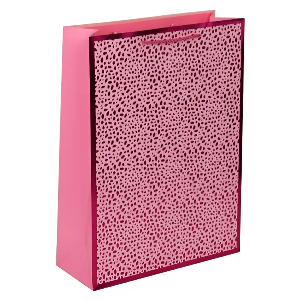 Подарочный пакет Stenson R33063-M бумажный Drops 26х32х10 см (de8662fe)