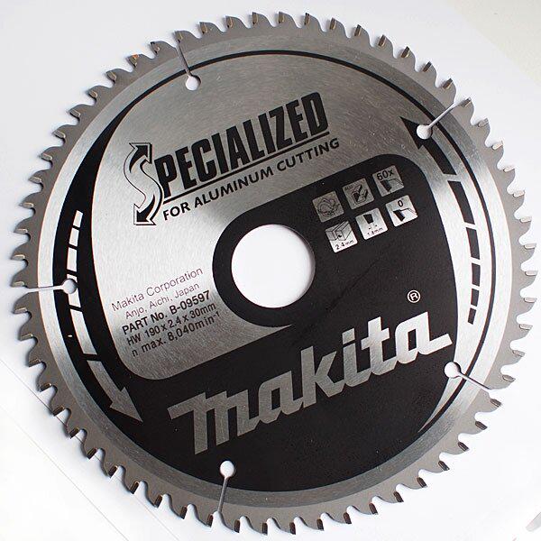 Диск пильный для алюминия Makita 190х30/20/15,88 мм 60T
