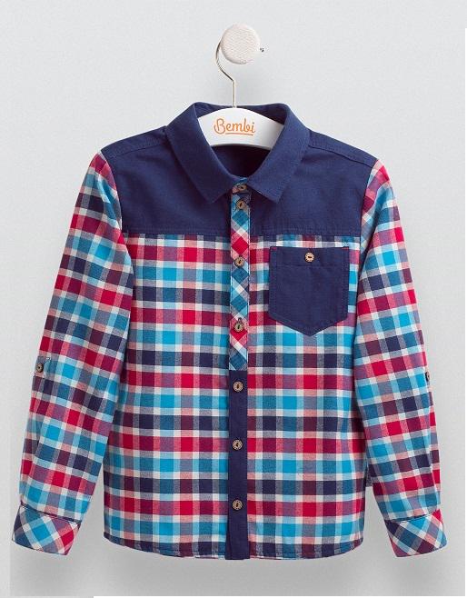 Рубашка на мальчика Бемби 116 см (РБ 82)