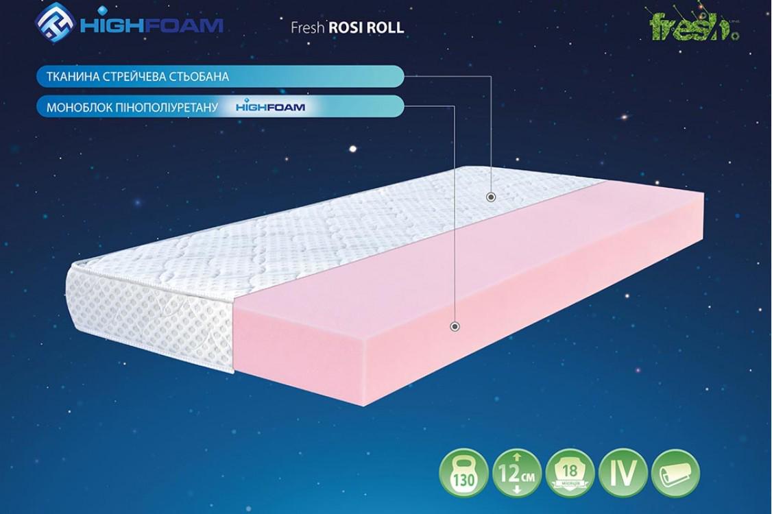 Матрац ортопедичний Fresh Rosi Roll 120x200 см - фото 2