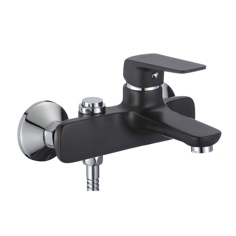 Смеситель для ванны MIXXUS Oregon 009 euro с коротким изливом Черный (MI5916)