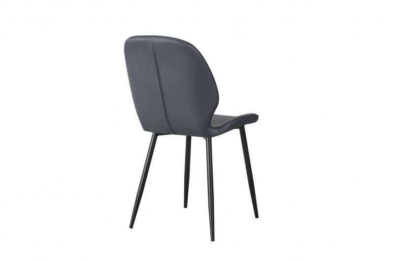 Кухонний стілець Мікс Меблі Аякс Чорний/Темно-сірий (26721364) - фото 2 Кухонний стілець Мікс Меблі Аякс Чорний/Темно-сірий (26721364) - фото 2