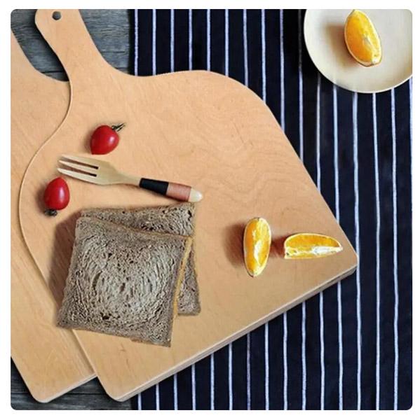 Лопата для хлеба и пиццы деревянная 42х30 см (1303) - фото 2