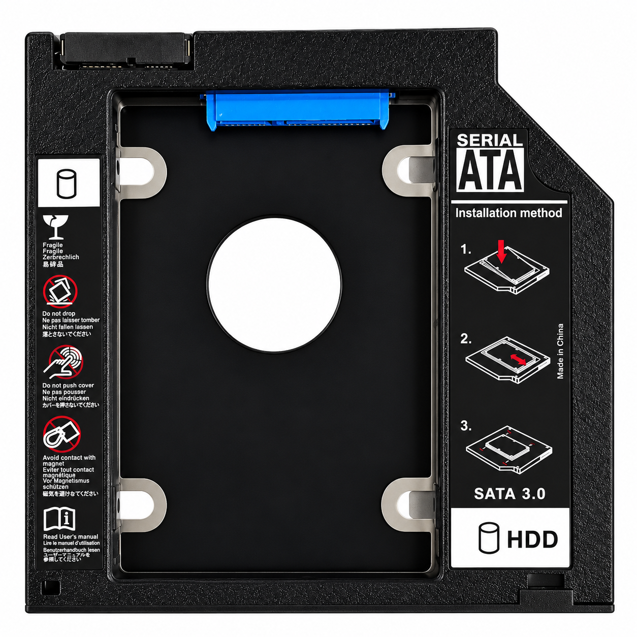Карман для HDD/SSD Caddy SATA USB 2.0 2,5" (3512488)