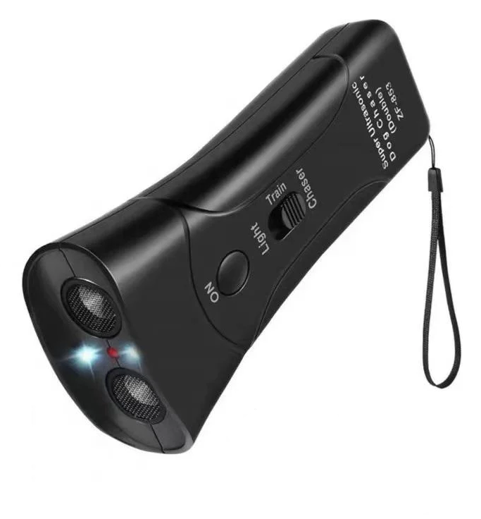 Відлякувач собак ультразвуковий Super Ultrasonic ZF-853 з червоним лазером