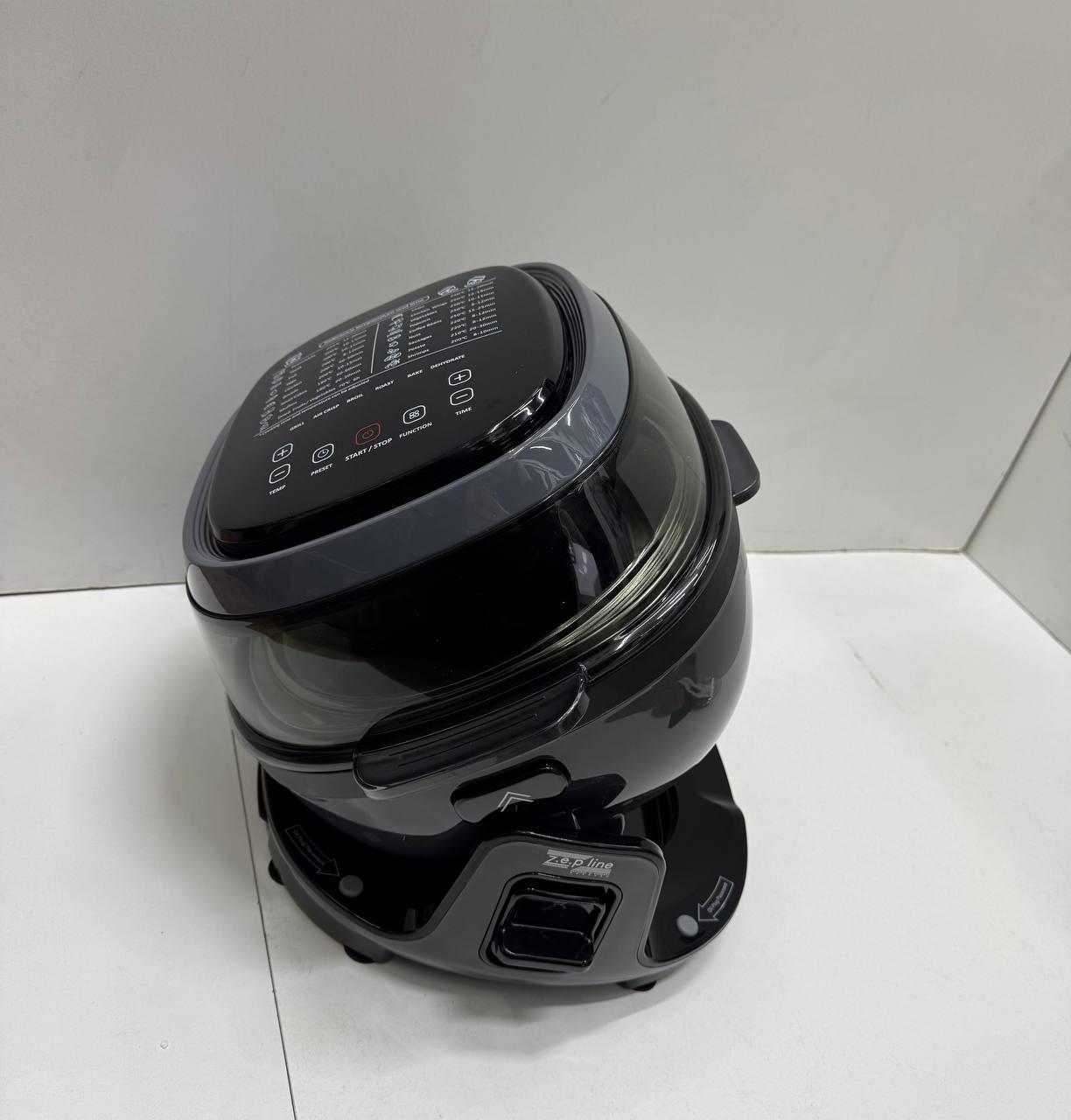 Мультипечь смарт Zepline с функцией вращения 18 программ 10 л 4000Вт (ZP-140) - фото 4 Мультипечь смарт Zepline с функцией вращения 18 программ 10 л 4000Вт (ZP-140) - фото 4
