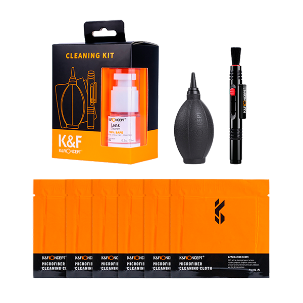 Набор для чистки оптики фотоаппарата 4в1 K&F Concept (1863397445)