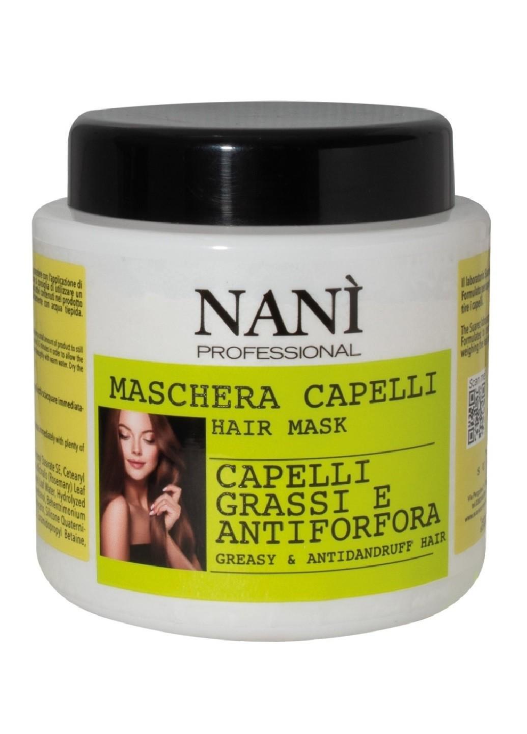Маска для жирных волос Nani Professional Greasy Anti Dandruff 500 мл (E-00245)