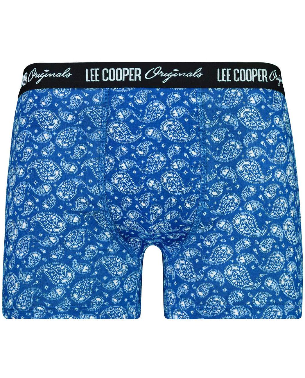 Труси-боксери чоловічі Lee Cooper LCULIMOGES 3XL Синій (9911111183883)