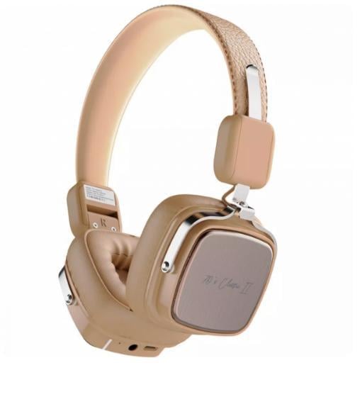 Навушники з мікрофоном Proove 70 Classic II Bluetooth 5.4 AUX 300 мАг Бежевий (HPCL20010007)