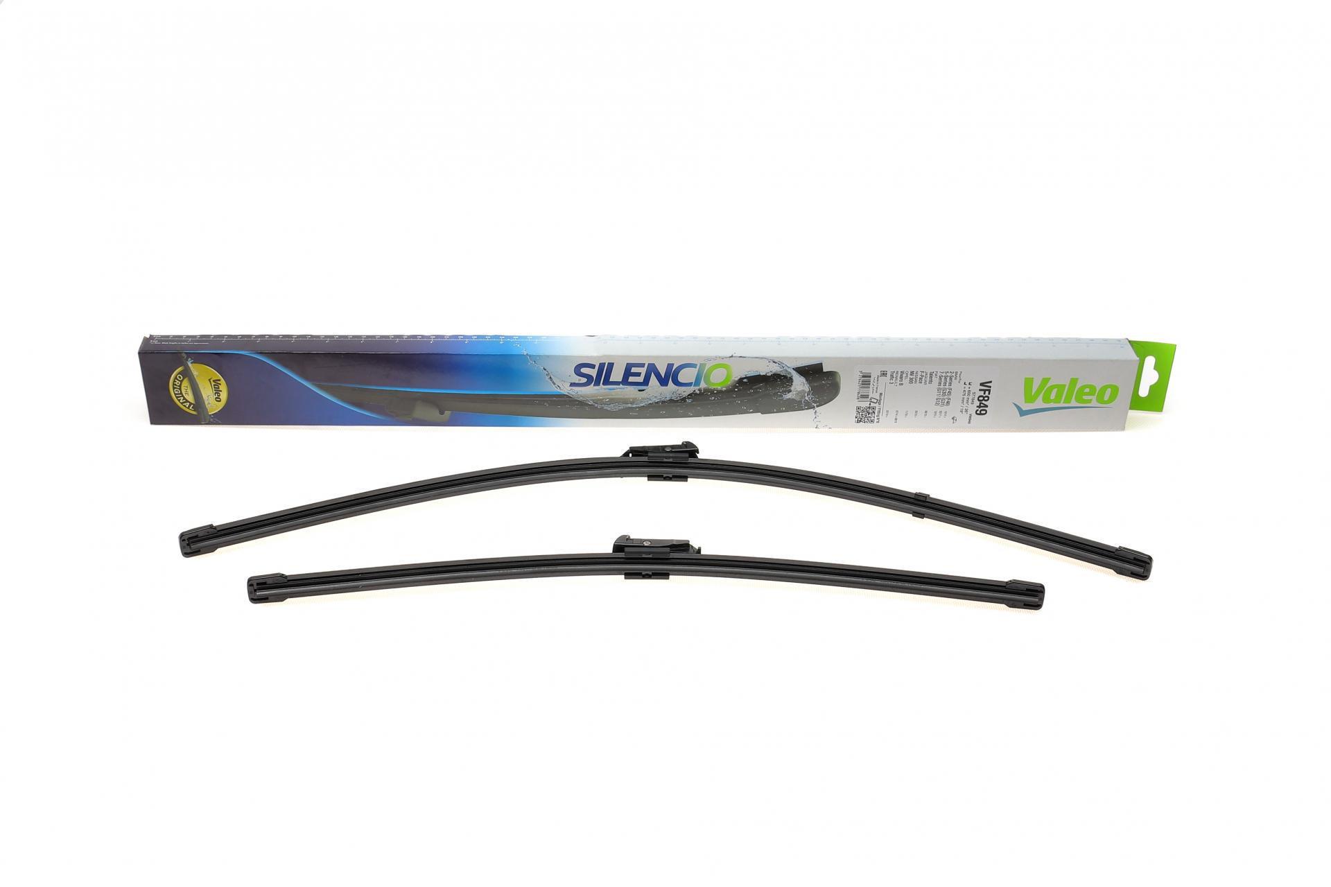 Щітки склоочисника безкаркасні VALEO 650/475 мм для BMW 2/5/7 15-/Renault Trafic III 14- Aerotwin (577849)