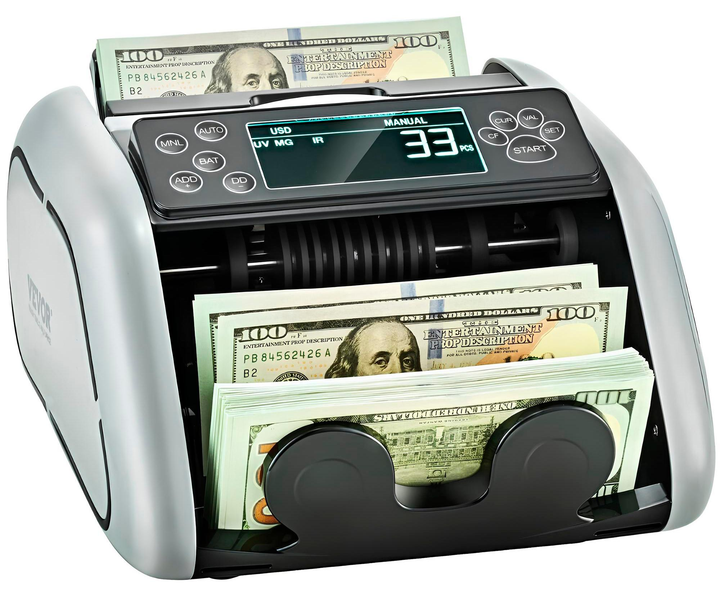 Лічильник банкнот Vevor