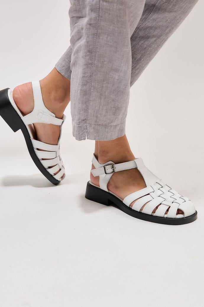 Сандалії жіночі ALLSY на платформі р. 36 Білий (195350) - фото 2 Сандалії жіночі ALLSY на платформі р. 36 Білий (195350) - фото 2