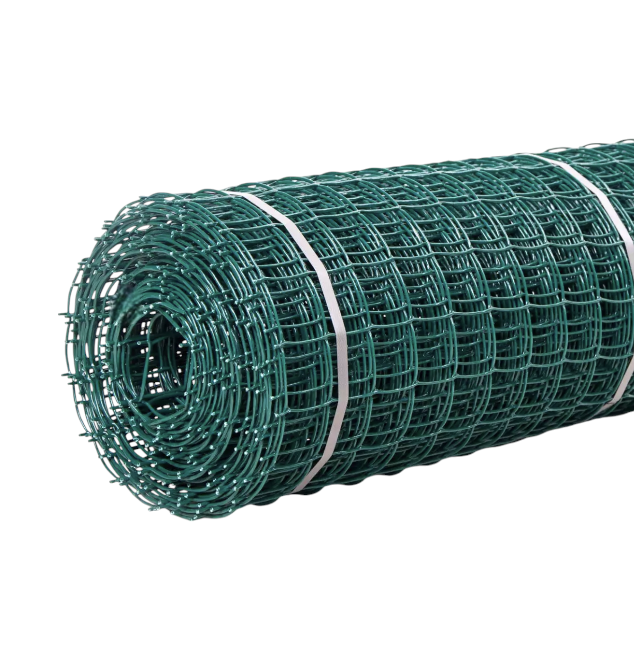 Сетка декоративная Клевер пластиковая 50x50 мм 1x5 м Темно-зеленый (526)