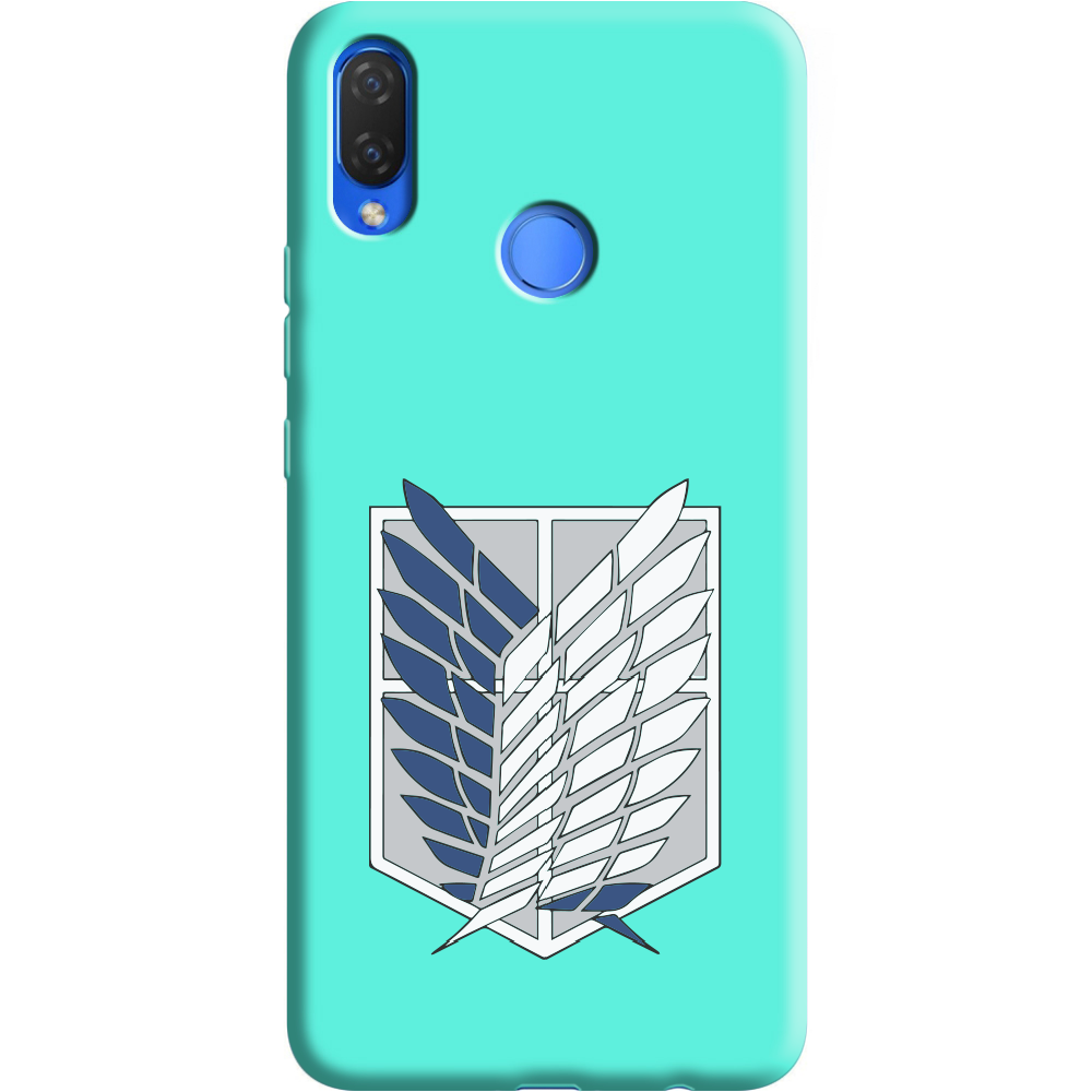 Чохол Boxface Huawei P Smart Plus Атака Титанів Крила Свободи М'ятний силікон (34912-bk88-36134)