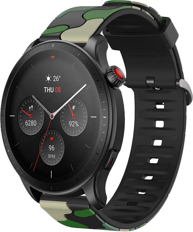 Ремешок Tactic Camouflage для Amazfit GTR 4 Green (32950-08) - фото 1