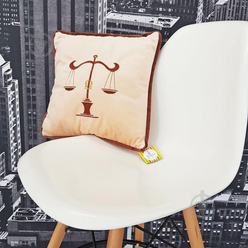 Мягкая игрушка Zolushka Подушка Зодиак весы 32см (ZL4686)