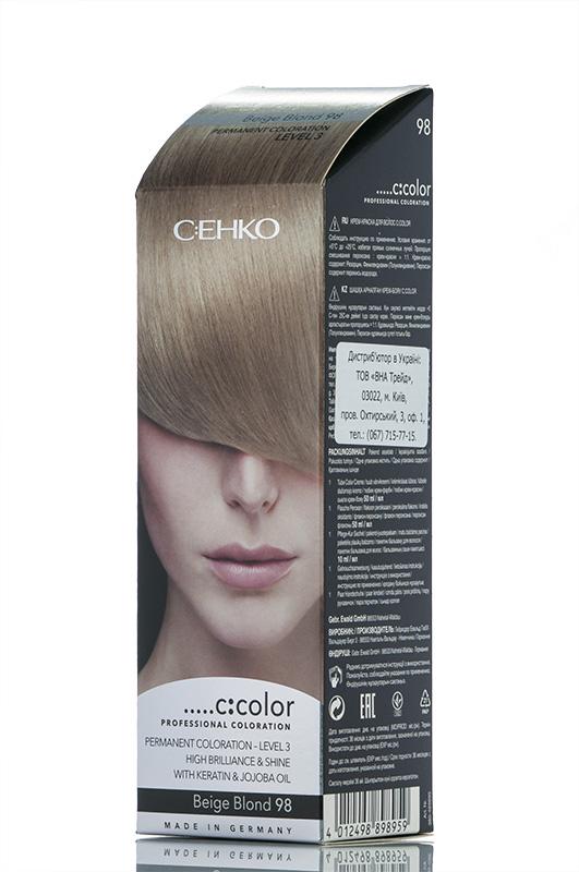 Крем-фарба для волосся стійка C:EHKO Color Creme 98 (8425)