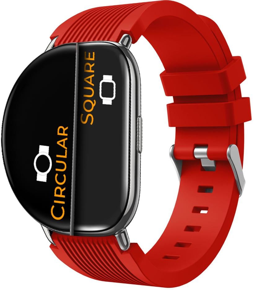 Ремінець Line для ZEPP E Square/Circular Red (26342-2D)