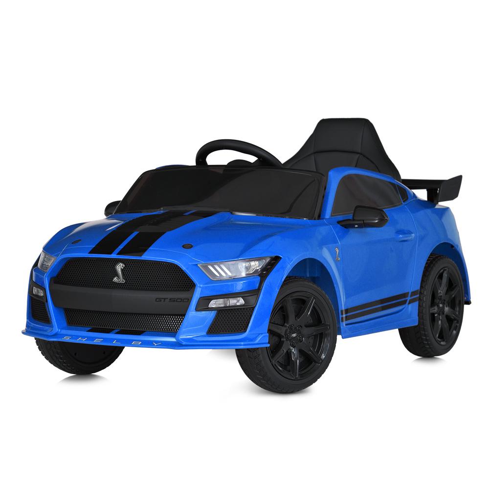 Детский электромобиль Bambi Ford Mustang Shelby GT500 M 5778EBLR Синий (752998110) Детский электромобиль Bambi Ford Mustang Shelby GT500 M 5778EBLR Синий (752998110)