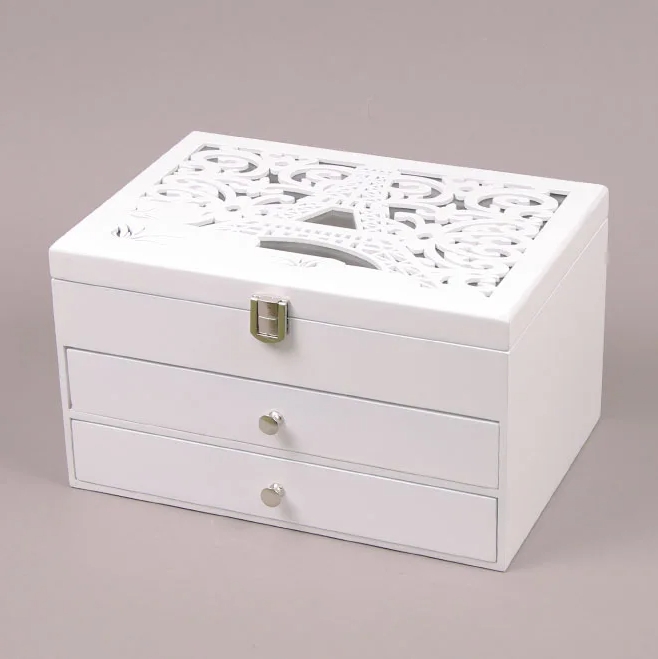 Шкатулка для біжутерії Flora Білий (26339)