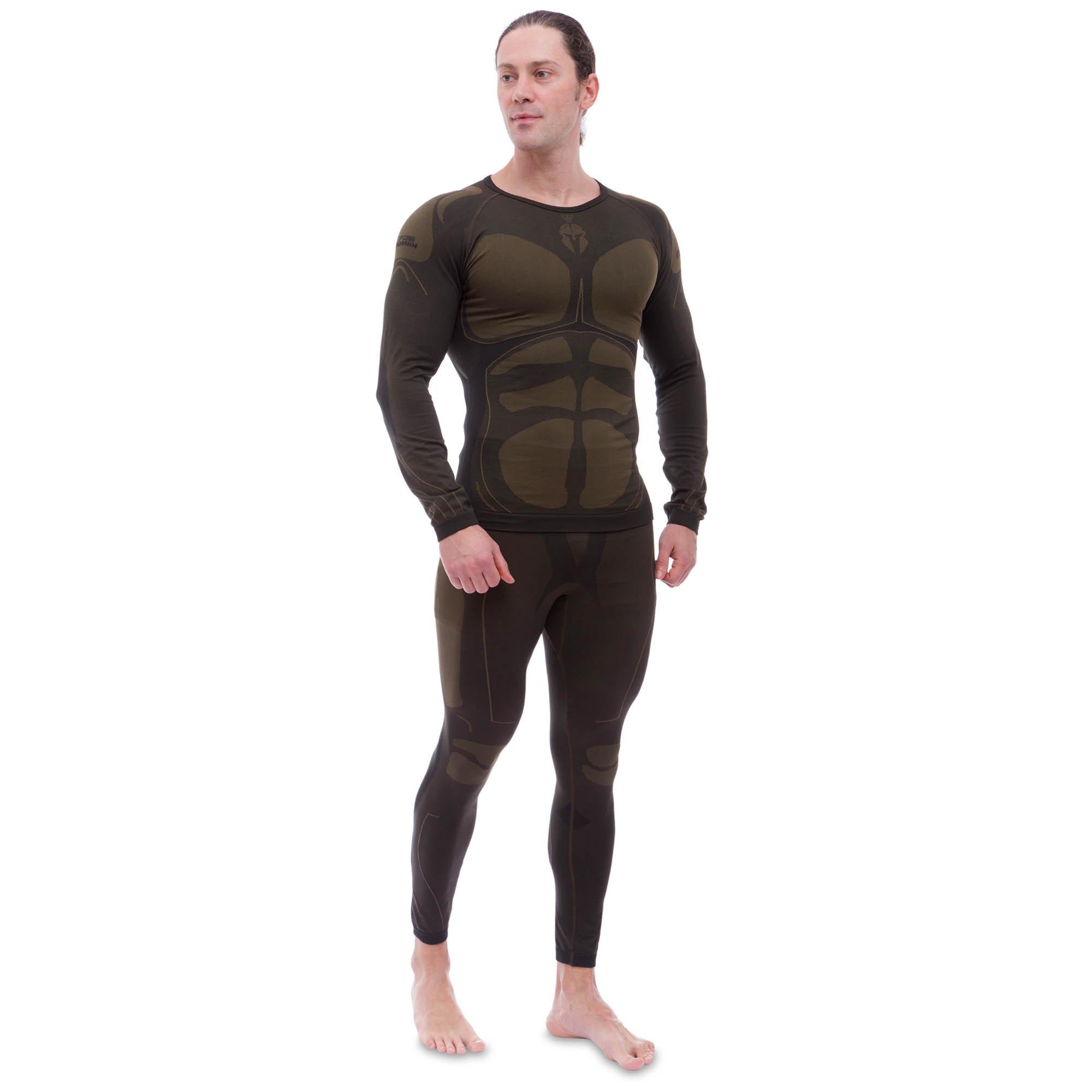 Комплект термобілизни для активного спорту чоловічий SP-Sport 726 2XL зріст 180-185 Оливковий (NA000394)