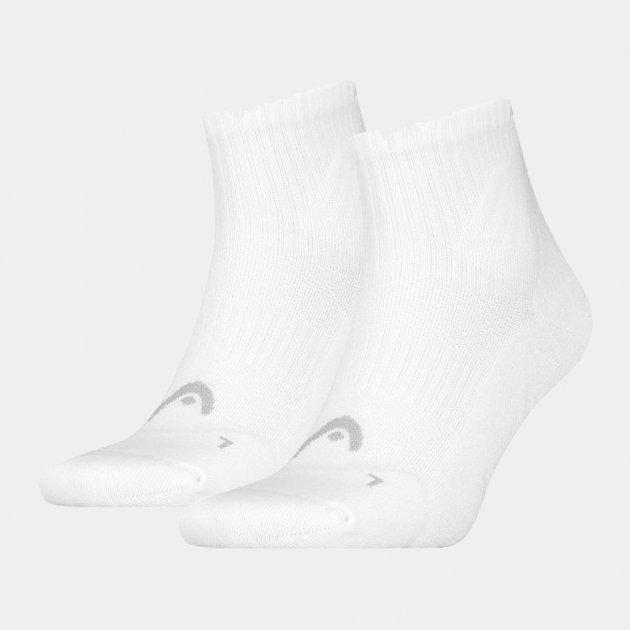 Шкарпетки Head MATCH QUARTER UNISEX 2P р. 43-46 Білий (100002640-001 43-46)