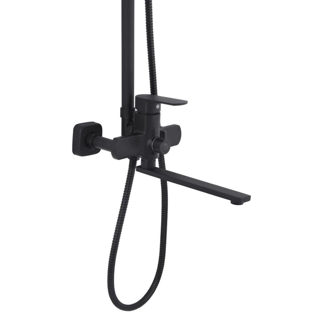 Душевая система Kroner KRP Armada SCH067 Черный (CV031704) - фото 3 Душевая система Kroner KRP Armada SCH067 Черный (CV031704) - фото 3