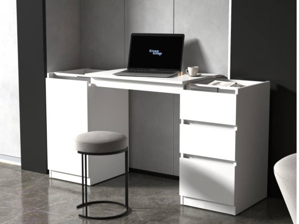Стіл-комод трансформер Knap Frenzy World 143,2х45х75 см Білий (S202002201) - фото 4
