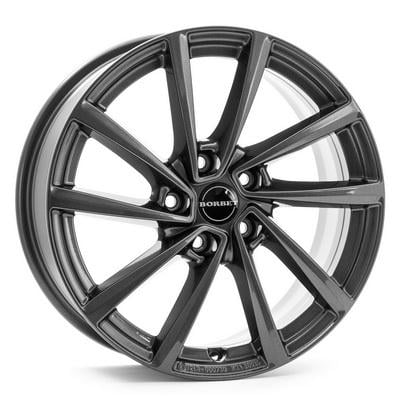 Диски на авто Borbet V R16 W7 PCD5x112 ET48 DIA57.1 Mistral anthracite Glossy