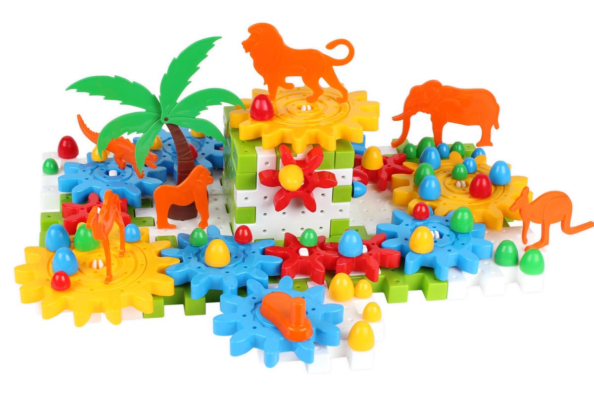 Конструктор с шестернями Технок (3763)