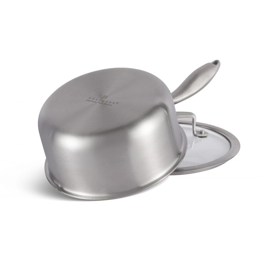 Ківш Edenberg із нержавіючої сталі 1,5 л (EB-17004) - фото 7 Ківш Edenberg із нержавіючої сталі 1,5 л (EB-17004) - фото 7