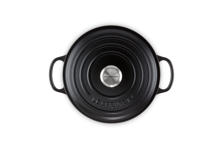 Каструля Le Creuset Signature 2,4 л з кришкою матова Чорний (21177200002430) - фото 4