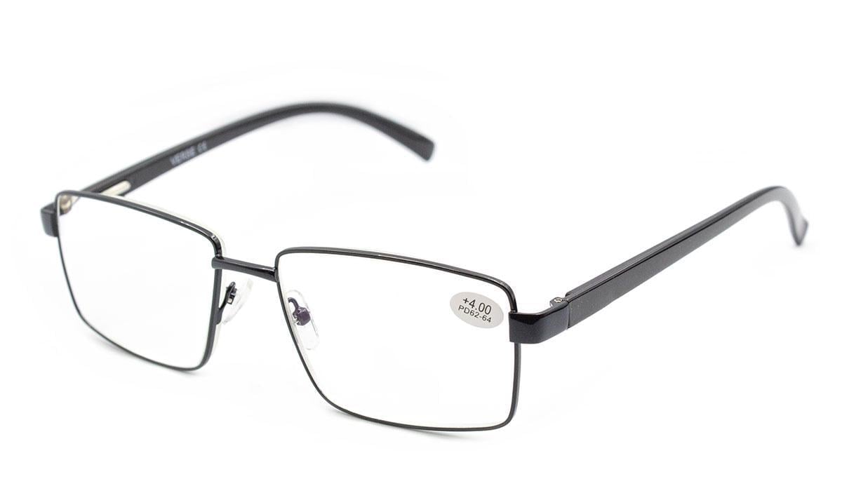 Окуляри для зору в металевій оправі Verse 321116S-C6 Blueblocker +3,00