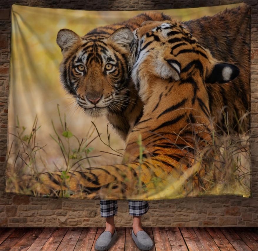 Плед с 3D принтом 1234 150х200 см (epi_1595)