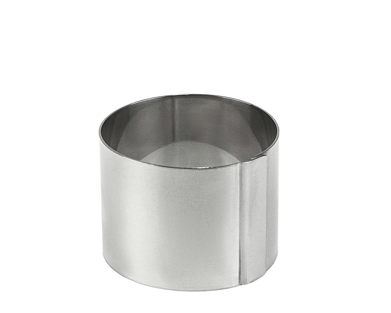 Форма круглая One Chef для выкладки из нержавеющей стали d 8 h 6 см