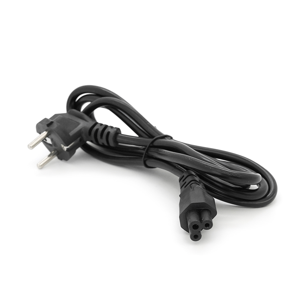 Кабель живлення Schuko PC-186 CEE7/7-C5 мідний для ноутбуків 1,8 м (YUT_V10376)
