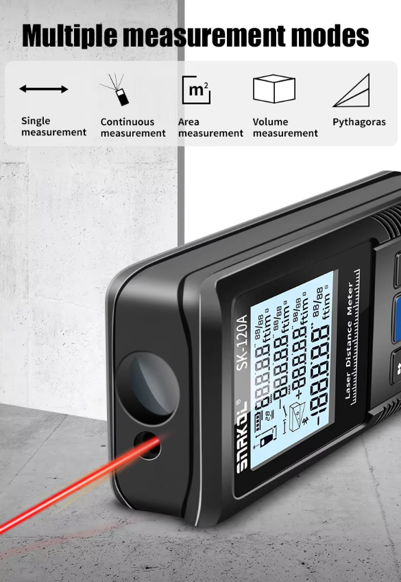 Лазерний далекомір SNAKOL 40 м (SK-40A) - фото 3 Лазерний далекомір SNAKOL 40 м (SK-40A) - фото 3