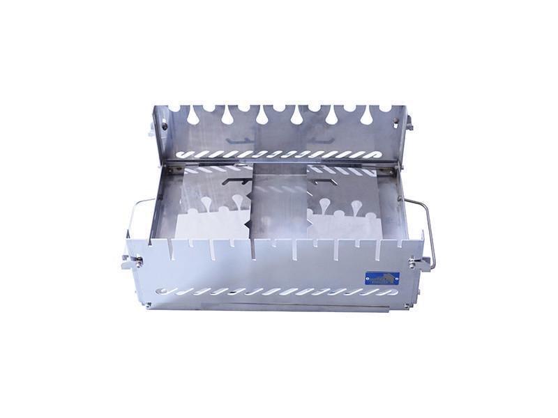 Мангал розкладний Smoke House Case 6 DeLuxe з нержавіючої сталі - фото 4 Мангал розкладний Smoke House Case 6 DeLuxe з нержавіючої сталі - фото 4