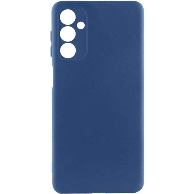 Протиударний чохол Silicone Cover Lakshmi Full Camera (AA) для Samsung Galaxy A23 4G Синій / Navy Blue