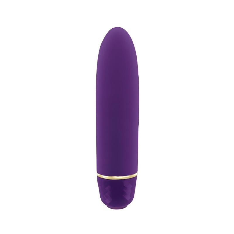 Вибропуля Rianne S Classique Vibe Pride 12 см Фиолетовый (28737)