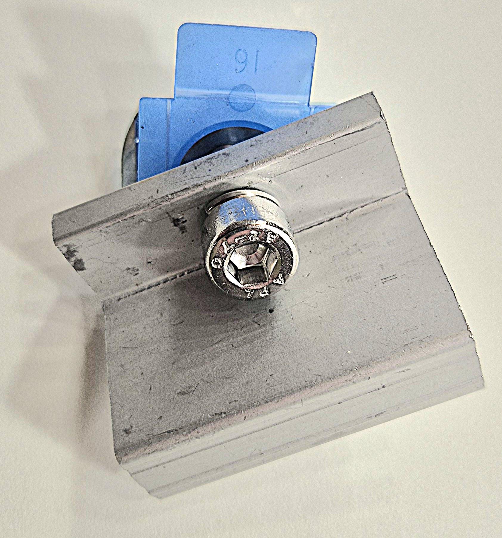 Прижим Z в сборе крайний алюминиевый 50x35 мм (122234) - фото 5 Прижим Z в сборе крайний алюминиевый 50x35 мм (122234) - фото 5