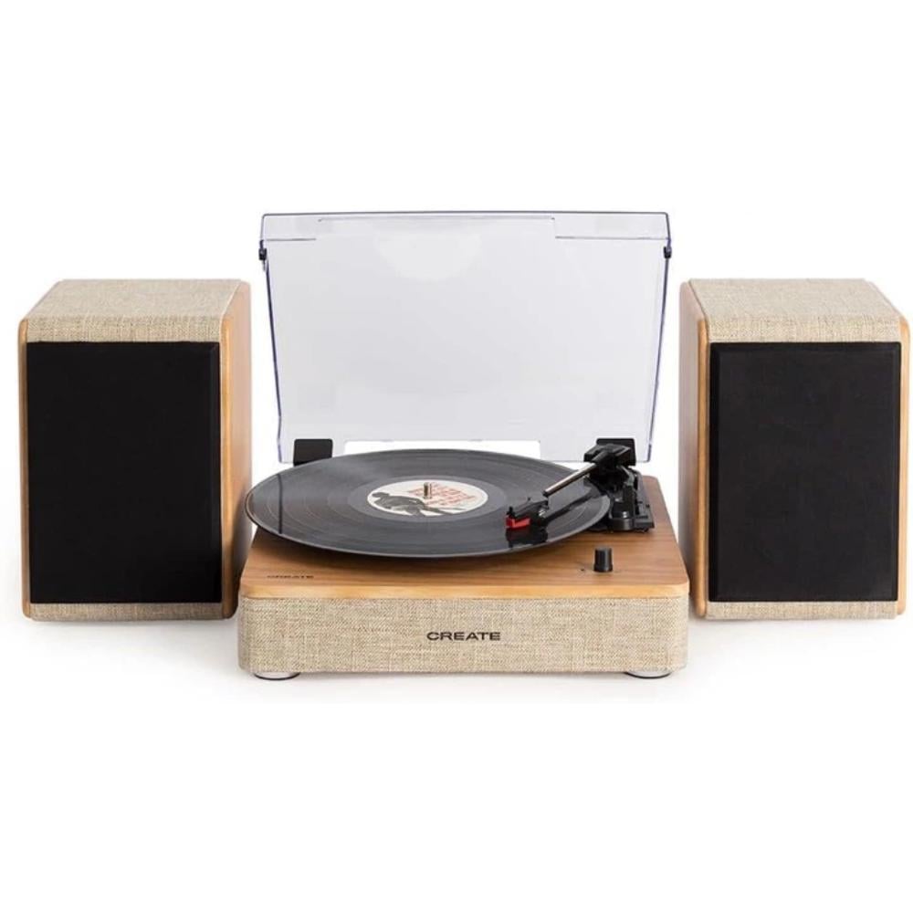 Проигрыватель винила ретро Create Record Player HiFi Bluetooth 5.3 20 Вт (38311885)