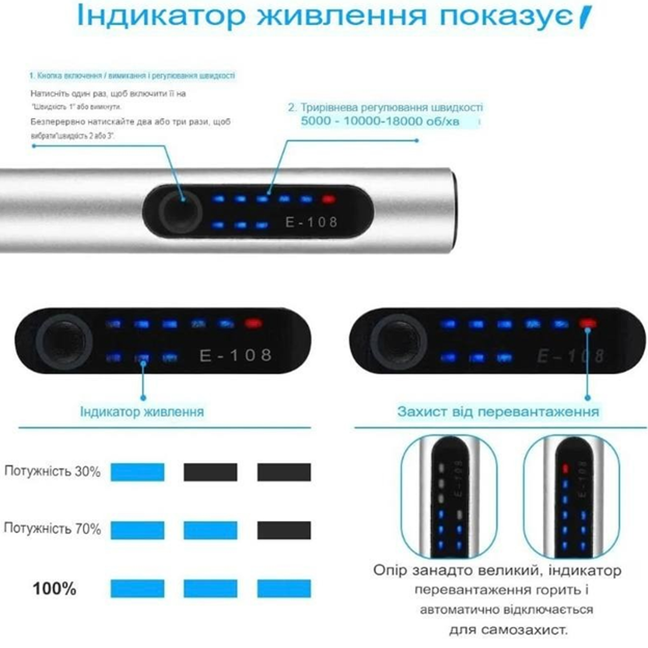 Гравер аккумуляторный Jangklife с насадками 55 шт. (1801385) - фото 2